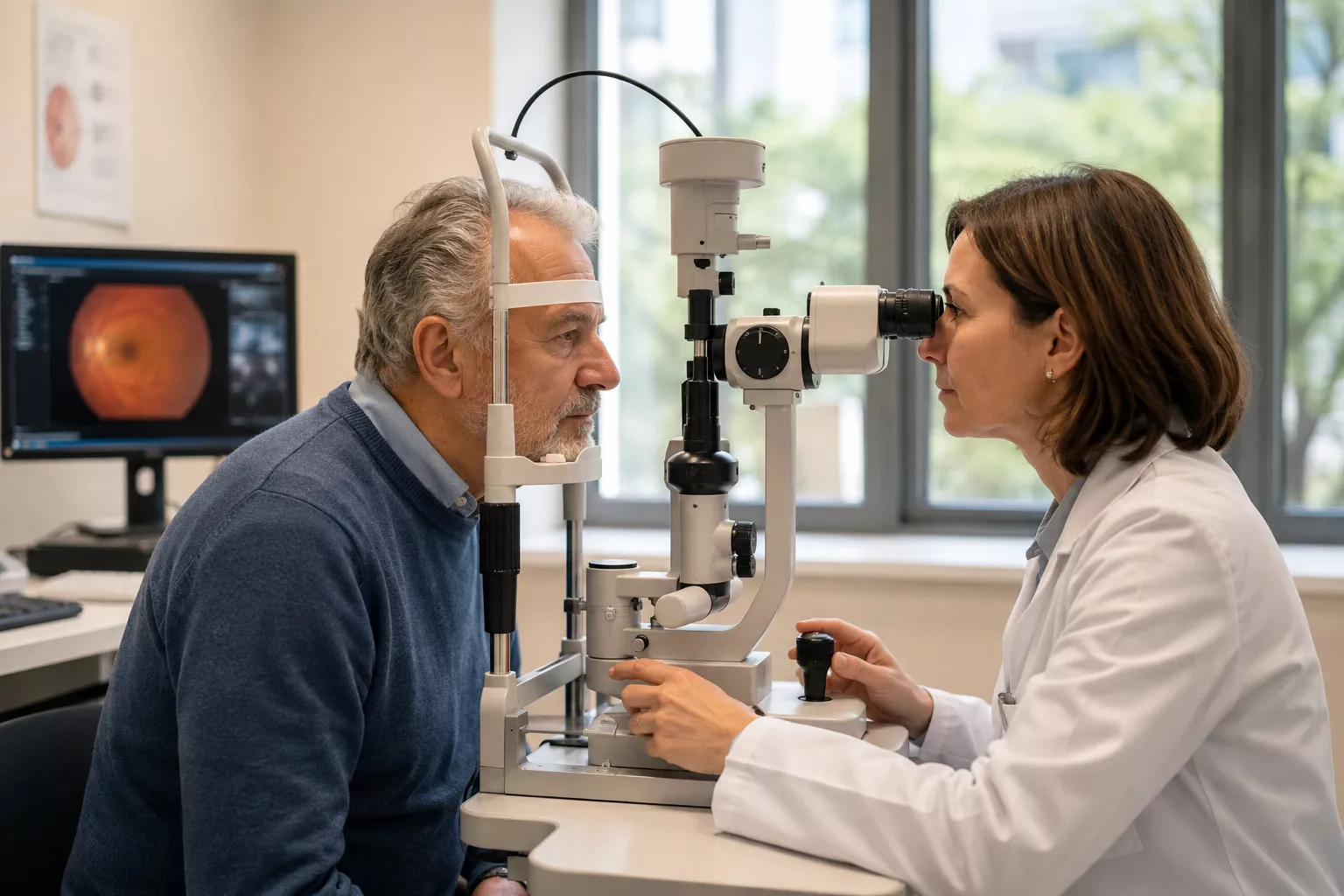 Cataracte et myopie forte après 60 ans : lunettes et implants