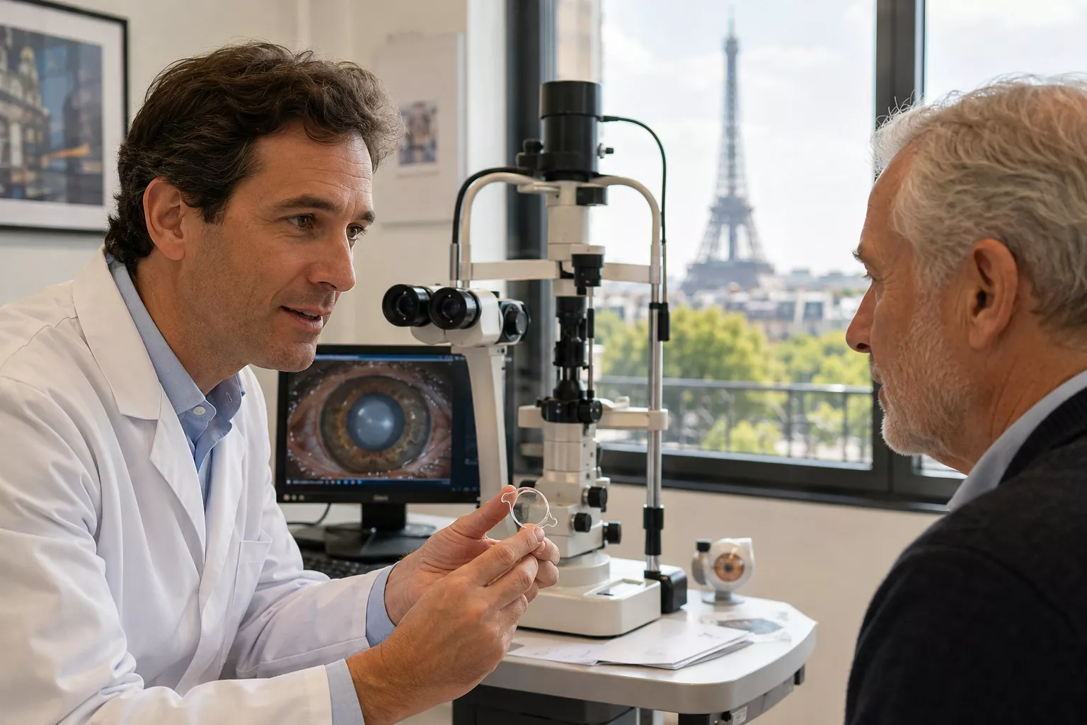 Où se faire opérer de la cataracte à Paris ?